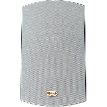 Klipsch AW-650 All-Weather Outdoor Speakers; Pair (White) (Open Box) + 1 Year Warranty