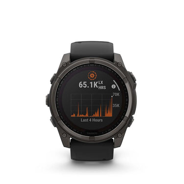 Garmin Fenix 8 47mm Smartwatch, Solar Sapphire + Accessories Bundle