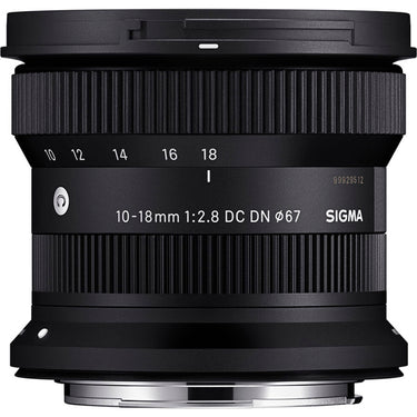 Sigma 10-18mm F2.8 DC DN | Contemporary Lens Mount (Canon RF) - Open Box