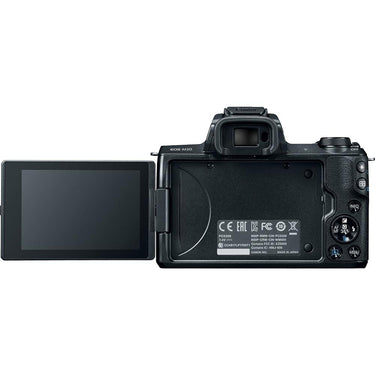 Canon EOS M50 Mirrorless Digital Camera (Body Only, Black) - Open Box