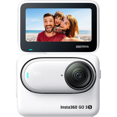 Insta360 GO 3S 4K Standard Edition 128GB Action Camera, Arctic White - Open Box