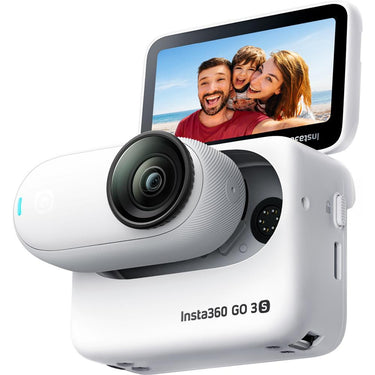Insta360 GO 3S 4K Standard Edition 128GB Action Camera, Arctic White - Open Box