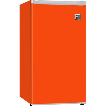 RCA Mini Refrigerator 3.2 Cu. Ft., Orange, FR320 - Open Box
