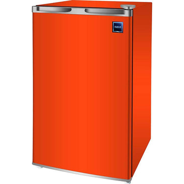 RCA Mini Refrigerator 3.2 Cu. Ft., Orange, FR320 - Open Box