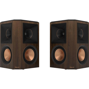 Klipsch RP-502S II Speaker Superior Surround Sound Walnut Pair Open Box