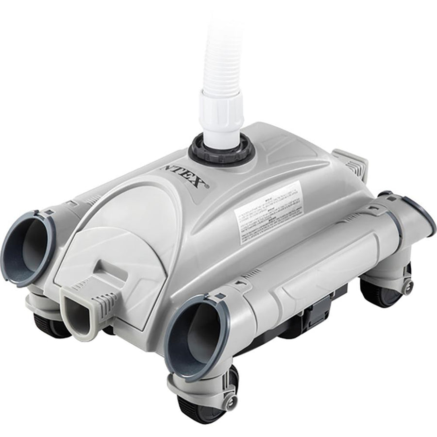 Intex 28001E Above Ground Pool Automatic Cleaner Pressure Side Vacuum Cleaner w/ Hose