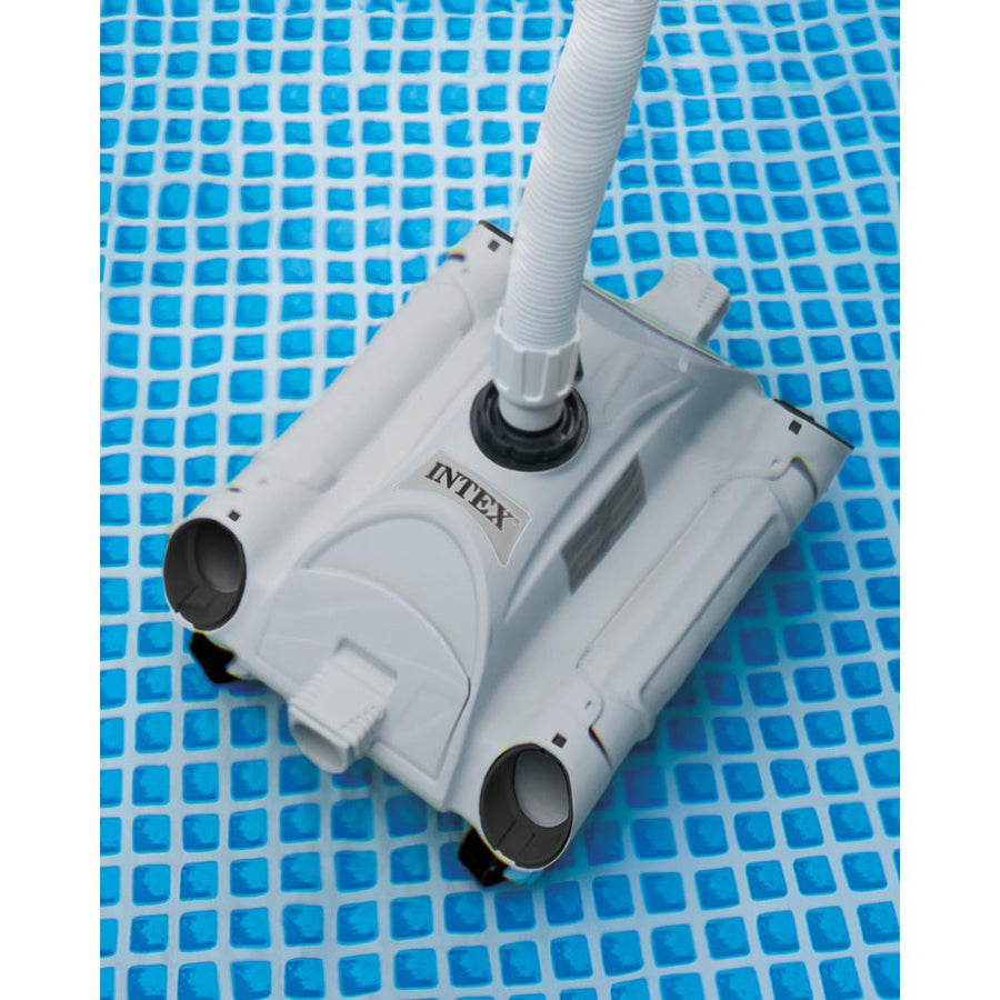 Intex 28001E Above Ground Pool Automatic Cleaner Pressure Side Vacuum Cleaner w/ Hose