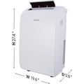 Hisense 7000-BTU DOE (115-Volt) Vented Wi-Fi Portable Air Conditioner (Refurbished)