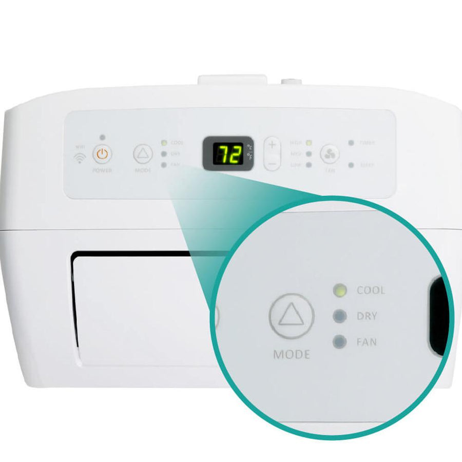 Hisense 7000-BTU DOE (115-Volt) Vented Wi-Fi Portable Air Conditioner (Refurbished)