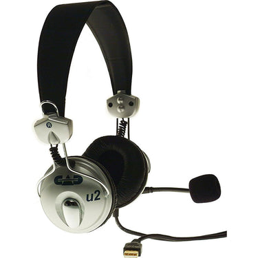 CAD Audio USB Stereo Headphones with Cardioid Condenser Microphone Open Box