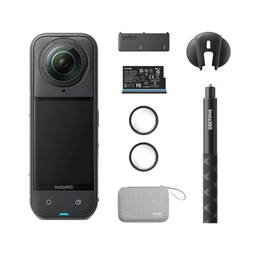 Insta360 X5 Essentials Bundle, 8K30fps 360 Camera Wi-Fi Waterproof, PureVideo AI