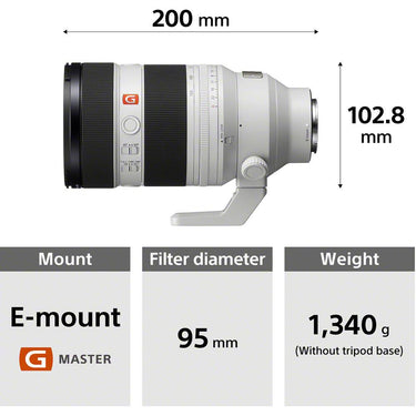 Sony FE 50-150mm f/2 GM Full Frame Camera Lens (Sony E)