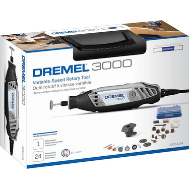 Dremel 3000-1/24 Variable-Speed Rotary Tool Kit