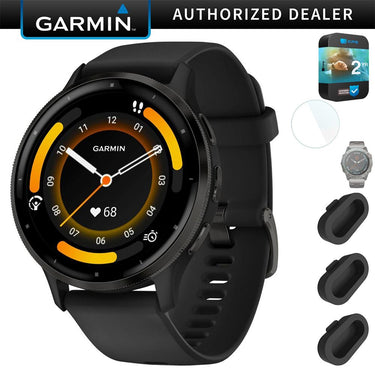Garmin Venu 3 Health and Fitness GPS Smartwatch (45mm) + 2 Year Protection Pack