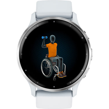 Garmin Venu 3 Health and Fitness GPS Smartwatch (45mm) + Charging Doc + Dust Cover