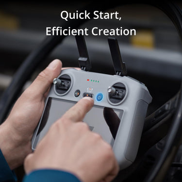 DJI RC 2 Remote Controller, 6nm Processor, O4 20km Range, 5.5in FHD Screen, 420g