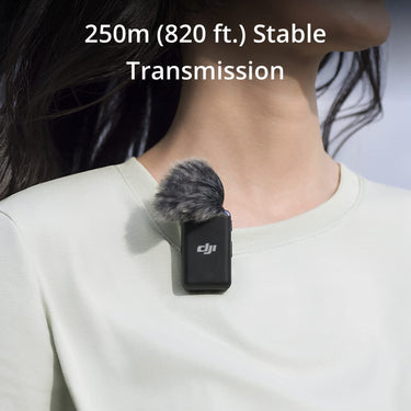 DJI DJI Mic (2 TX + 1 RX + Charging Case) 820ft Range, 15h Battery, Noise Cancel
