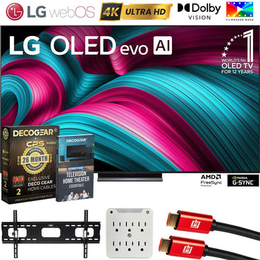 LG 83" C5 Series OLED evo 4K UHD Smart TV (2025) w/ Extended Protection Plan