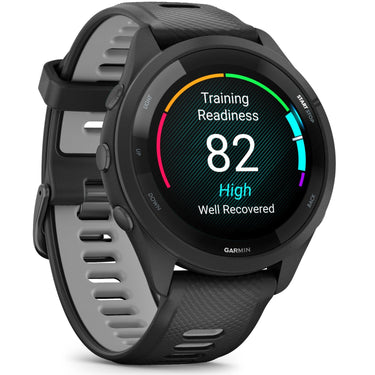 Garmin Forerunner 265 GPS Smartwatch - 46mm + Charging Dock + Protector Bundle