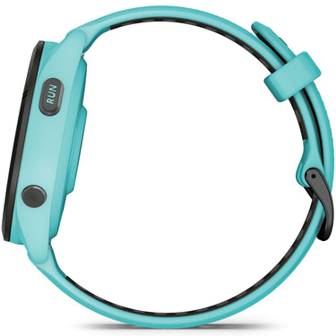 Garmin Forerunner 265 GPS Smartwatch, Aqua/Black + Charging Dock + Dust Cover Bundle