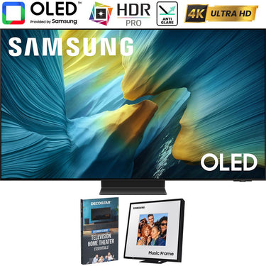 Samsung 77 inch OLED 4K S95F Vision AI Smart TV (2025) + Music Photo Frame Smart Speaker
