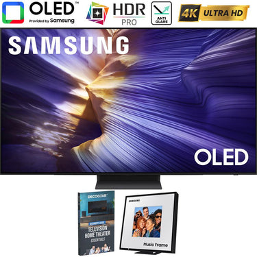 Samsung 48 inch OLED 4K S90F Vision AI Smart TV (2025) + Music Photo Frame Smart Speaker