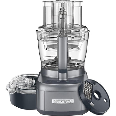 Cuisinart Elemental 13 Cup Food Processor with Dicing, Gunmetal - FP-13DGM - Open Box