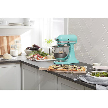 KitchenAid Artisan Series 5-Quart Tilt-Head Stand Mixer in Aqua Sky - KSM150PSAQ - Open Box