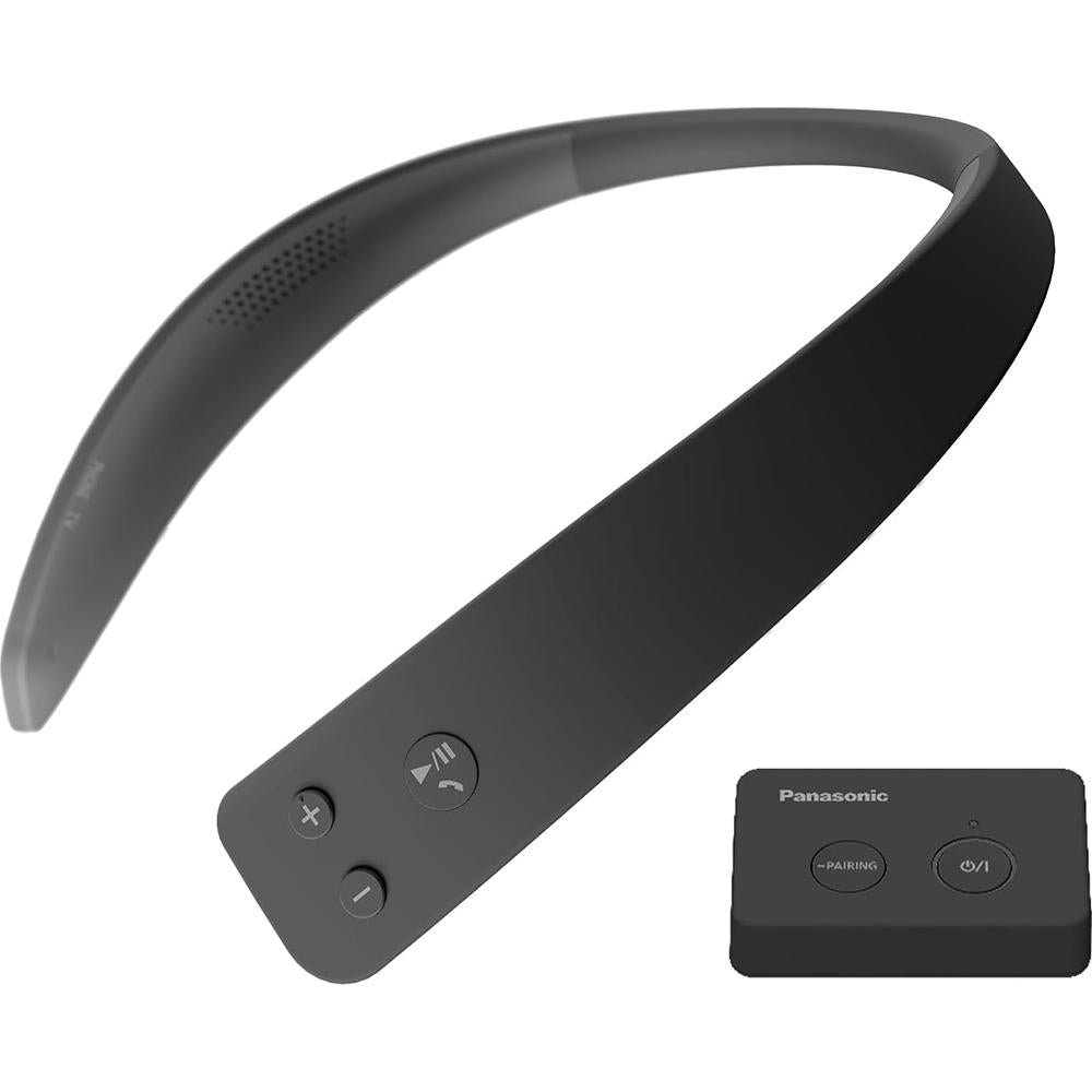 Panasonic WN10 Wireless Wearable TV Neck Speaker, Bluetooth, Built-in Microphone