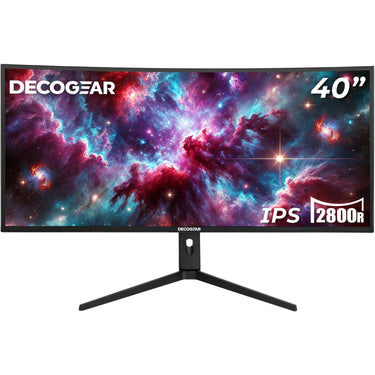 Deco Gear 40" Curved Ultrawide Nano IPS Monitor, 5120x2160 5K2K, 21:9, HDR10, 100% sRGB