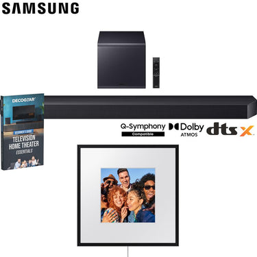 Samsung Q series Soundbar HW-Q900F 7.1.2 ch Subwoofer (2025) w/ Photo Music Frame Bundle