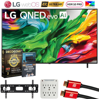 LG 75" Mini LED QNED AI 4K QNED85A Smart TV (2025) w/ Extended Protection Plan