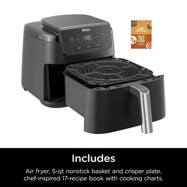 Ninja AF140H Air Fryer Pro XL 400-degree Air Crisp 3-in-1, 5QT Factory Refurbished