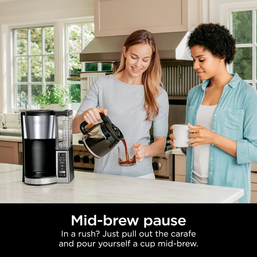Ninja 12-Cup Programmable Coffee Brewer - Factory Refurbished