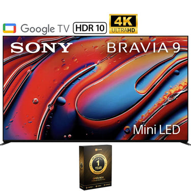 Sony BRAVIA 9 65" 4K HDR Smart QLED Mini-LED TV (2024) (OPEN BOX) + 1 Year Warranty