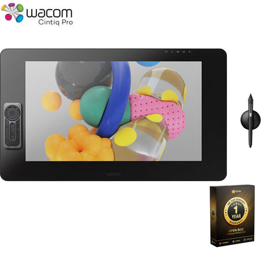 Wacom Cintiq Pro 24 4k UHD Creative Pen w/ Pro Pen 2 (OPEN BOX) + 1 Year Warranty