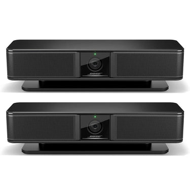 Bose Dual Videobar VB-S | USB Conferencing Device 4K Camera Beamforming Mics (2-Pack)