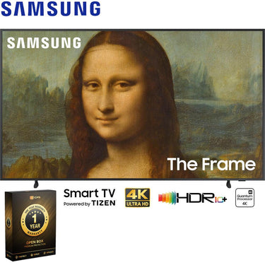 Samsung 85" The Frame QLED 4K UHD Quantum HDR Smart TV (2022) OPEN BOX + 1 Year Warranty