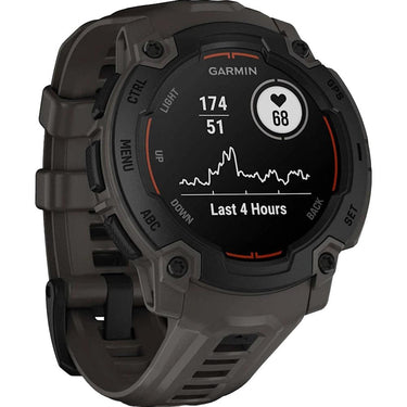 Garmin Instinct E 45mm Rugged GPS Smartwatch 24/7 Health Monitor + 2 Yr Warranty Pack