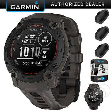 Garmin Instinct E 40mm Rugged GPS Smartwatch 24/7 Health Monitor + 2 Yr Warranty Pack