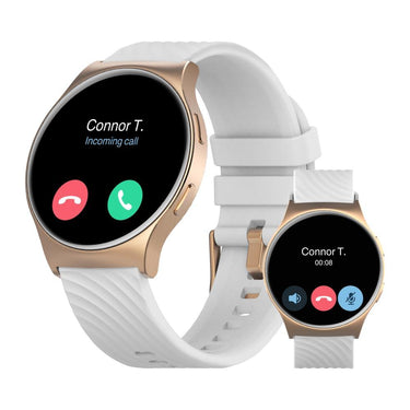 Motorola Moto Watch 120 1.43" AMOLED Bluetooth AI Smartwatch, Rose Gold