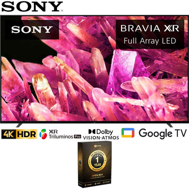 Sony Bravia XR 75 X90K 4K HDR Full Array LED Smart TV - Open Box + 1 Year Warranty