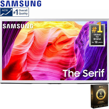 Samsung 55-inch QLED 4K The Serif LS01D Series Smart TV Open Box + 1 Year Warranty
