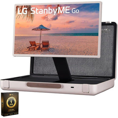 LG StanbyME Go 27 Inch Briefcase Design Touch Screen - Open Box + 1 Year Warranty