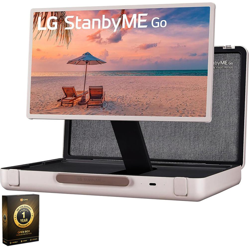 LG StanbyME Go 27 Inch Briefcase Design Touch Screen - Open Box + 1 Ye