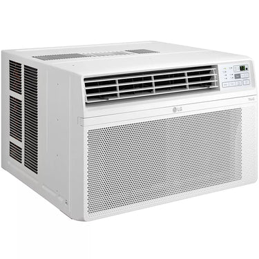 LG 12,000 BTU 115V Window Air Conditioner Cools 550 sq. ft. with Wi-Fi, Refurbished