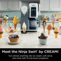 Ninja CREAMi Swirl 13-in-1 Soft Serve Ice Cream Machine - Factory Refurbished
