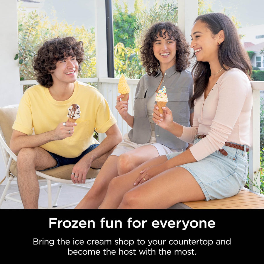 Ninja CREAMi Swirl 13-in-1 Soft Serve Ice Cream Machine - Factory Refurbished