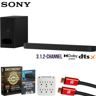 Sony BRAVIA Theater Bar 6 Soundbar w/ Wireless Subwoofer + Extended Protection Plan