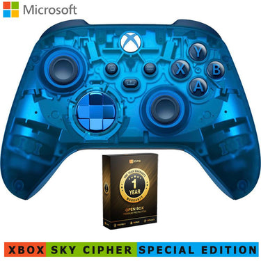 Microsoft Wireless Controller for Xbox Series X/S; Sky Cipher OPEN BOX + 1 Year Warranty